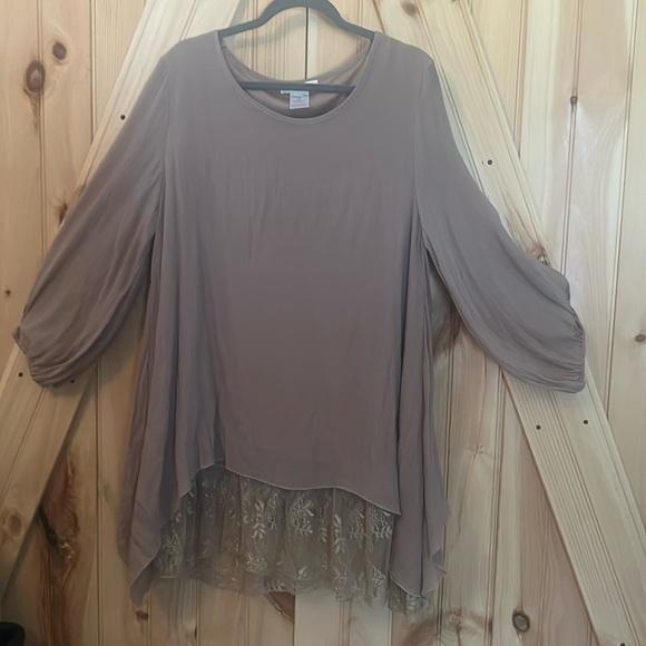 Paisley Vine Tunic/dress 1X - Picture 1 of 6